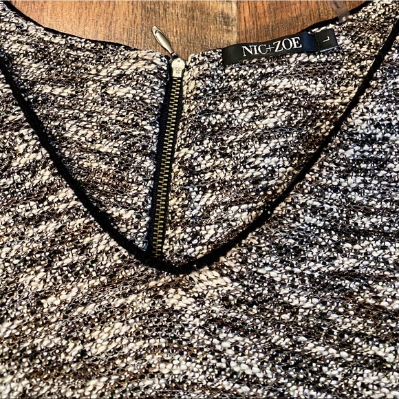 NIC+ZOE Tweed Tunic Sweater - Picture 6 of 8